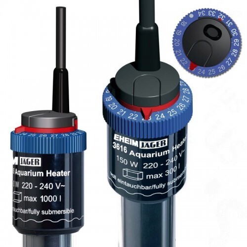 Eheim Jager Heater 150W 34cm 200300L Fully Submersible German Made