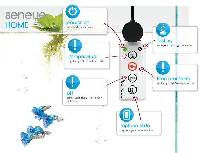 SENEYE HOME V2 TROPICAL AQUARIUM ALERT SYSTEM - Alert Systems For Aquarium Water Conditions
