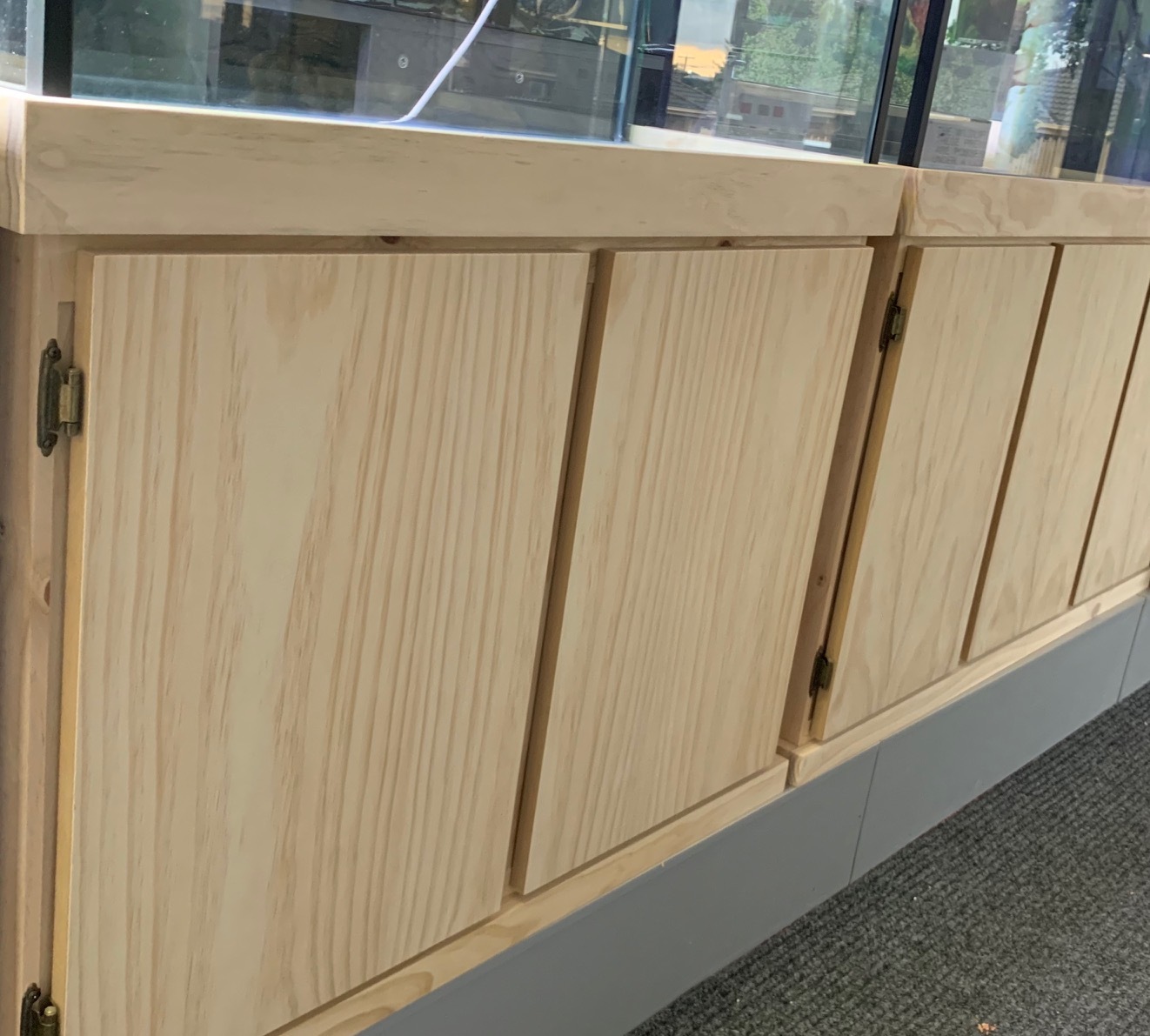 Pine Aquarium Stand 60x24 Australian Made