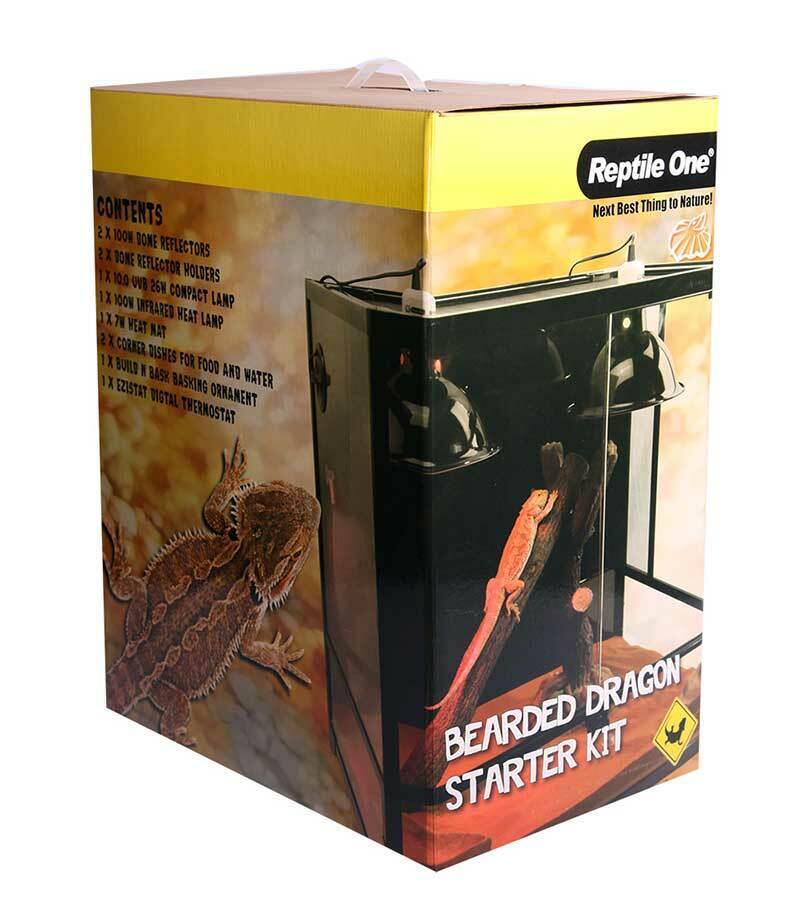 REPTILE ONE BEARDED DRAGON STARTER KIT ACCESSORY PACK 46092