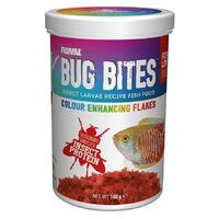 Fluval Bug Bites Colour Enhance Flakes 180g