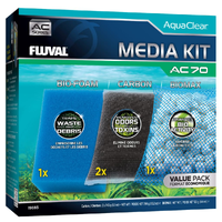 Fluval Aquaclear AC70 Filter Media Maintenance Kit