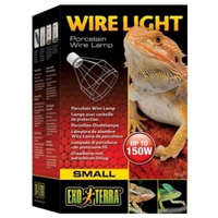 Exo Terra Porcelain Wire Clamp Lamp Small