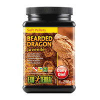 Exo Terra Bearded Dragon Food Juvenile Soft Pellets 250g