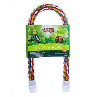 Living World Knot A Rope Cotton Bird Perch 20x52cm