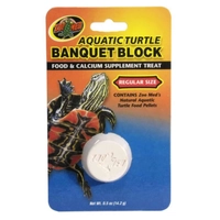 Zoo Med Aquatic Turtle Banquet Feeding Block Giant