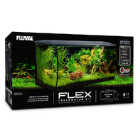 Fluval Flex Aquarium Unit 123L Black