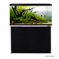 Lifestyle 190 Aquarium Black With Cabinet - Pickup Only