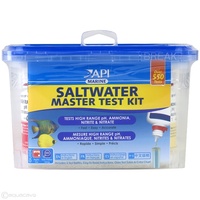 Api Saltwater Master Test Kit High Range Ph Ammonia Nitrite Nitrate Kit