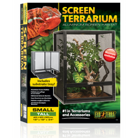 Exo Terra Screen Terrarium Small / Tall 45x45x60cm