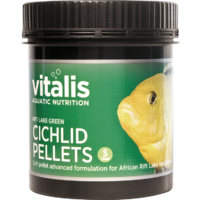 Vitalis Cichlid Rift Lake Green Pellets 1.5Mm 300G