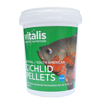 Vitalis Central / South American Cichlid Pellet 6mm 300g