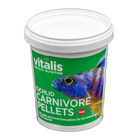 Vitalis Cichlid Carnivore Pellets 1mm 260g