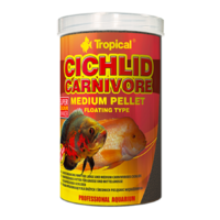 Tropical Cichlid Carnivore Pellet Medium 180G Colour Enhancer