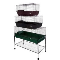 Plastic / Wire Rabbit Cage 100cm RB100