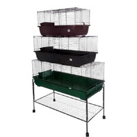 Plastic / Wire Rabbit Cage 120cm RB120