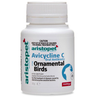 Aristopet Avicycline C Oral Antibiotic for Ornamental Birds 50g