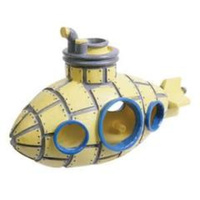 Aquatopia Yellow Submarine Ornament Air Operated