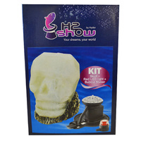 Hydor H2Show Skull Red Bubble Maker Red Led Light 