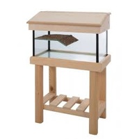 3Ft Turtle Tank 36X14X18" (6Mm) With Dock