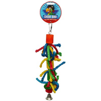 Cheeky Bird Cylinder & Rope With Bell B0871