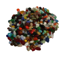 Anchor Red Multi Mix Glass Beads 500g