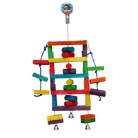 Cheeky Bird Jumbo Square Block Ladder B0893
