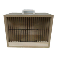 Elite Pet Wooden Bird Transport Box Medium 33x19x25cm