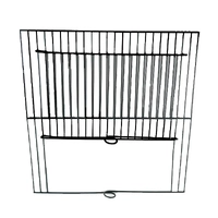 Elite Pet Black Door Wire Cage Front 33x33cm