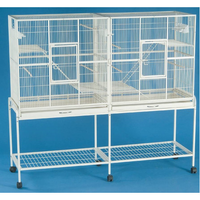 Elite Pet Double Flight Cage With Divider