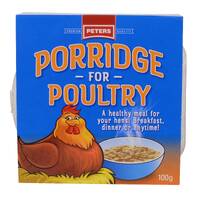 Peters Porridge For Poultry 100g