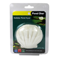 Pond One Holiday Fish Food Pond Block 100g 95007