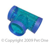 Pet One Critter Crib T Tube Assorted Colour 20148