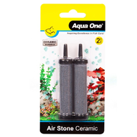 Aqua One Ceramic Airstone 70x15mm 2pk 10159