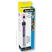 Aqua One Heater 25W Glass Heater 18.5Cm 11301