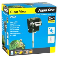 Aqua One Clear View 280 Waterfall Filter Hang On Back 11527