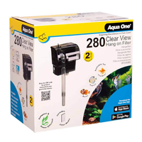 Aqua One Clear View 280 Waterfall Filter Hang On Back 11527