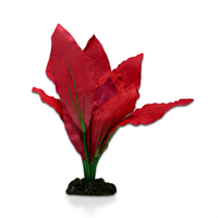 Aqua One Silk Plant Amazon Red Medium 24110