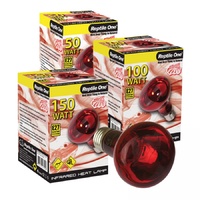 Reptile One Infrared Heat Lamp 100W E27 Screw Fitting 46558