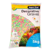 Aqua One Decorative Gravel 5kg Neon 4-6mm No2 10211