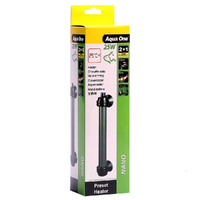 Aqua One Nano Glass Preset Heater 25W 14Cm 15041