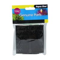Aqua One Carbon Cartridge 25104C 104C Ecostyle 32/37 2pk