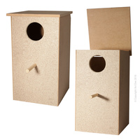 Avi One Wooden Tall Parrot Nest Box 46cm Tall 22548