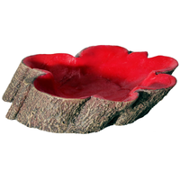 Aqua One Hermit Crab Tree Stump Bowl Red Large 37173R