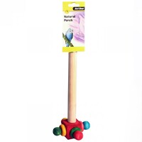 Avi One Wooden Perch With Rotating End 24.5cm 22431
