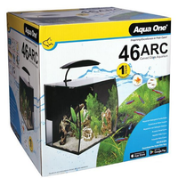 Aqua One Arc 46 Glass Aquarium Set 46L 56234