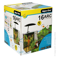 Aqua One Arc 16 Glass Aquarium Set 16L 56235