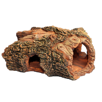 Aqua One Hollow Log Ornament 22x15x11cm 37893