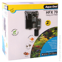 Aqua One HFX 70 Hang On Filter 280L/H 29015