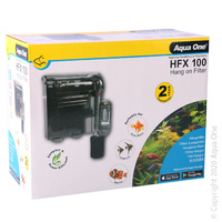 Aqua One HFX 100 Hang On Filter 350L/H 29016